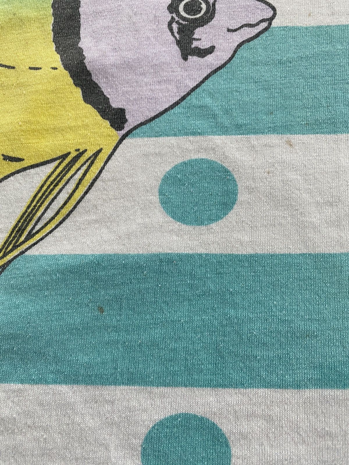 Vintage Vintage 80’s Cozumel Mexico Fish Stripes Single Stitch Tee Size US L / EU 52-54 / 3 - 11 Thumbnail