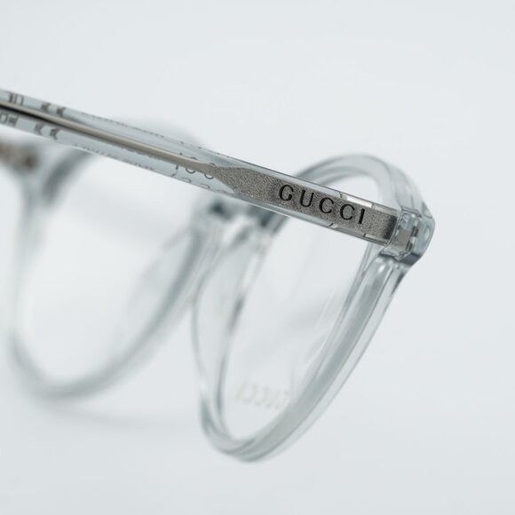 Gucci Gucci GG1998O 004 Square Eyeglasses - Transparent Grey 49mm Size ONE SIZE - 5 Thumbnail