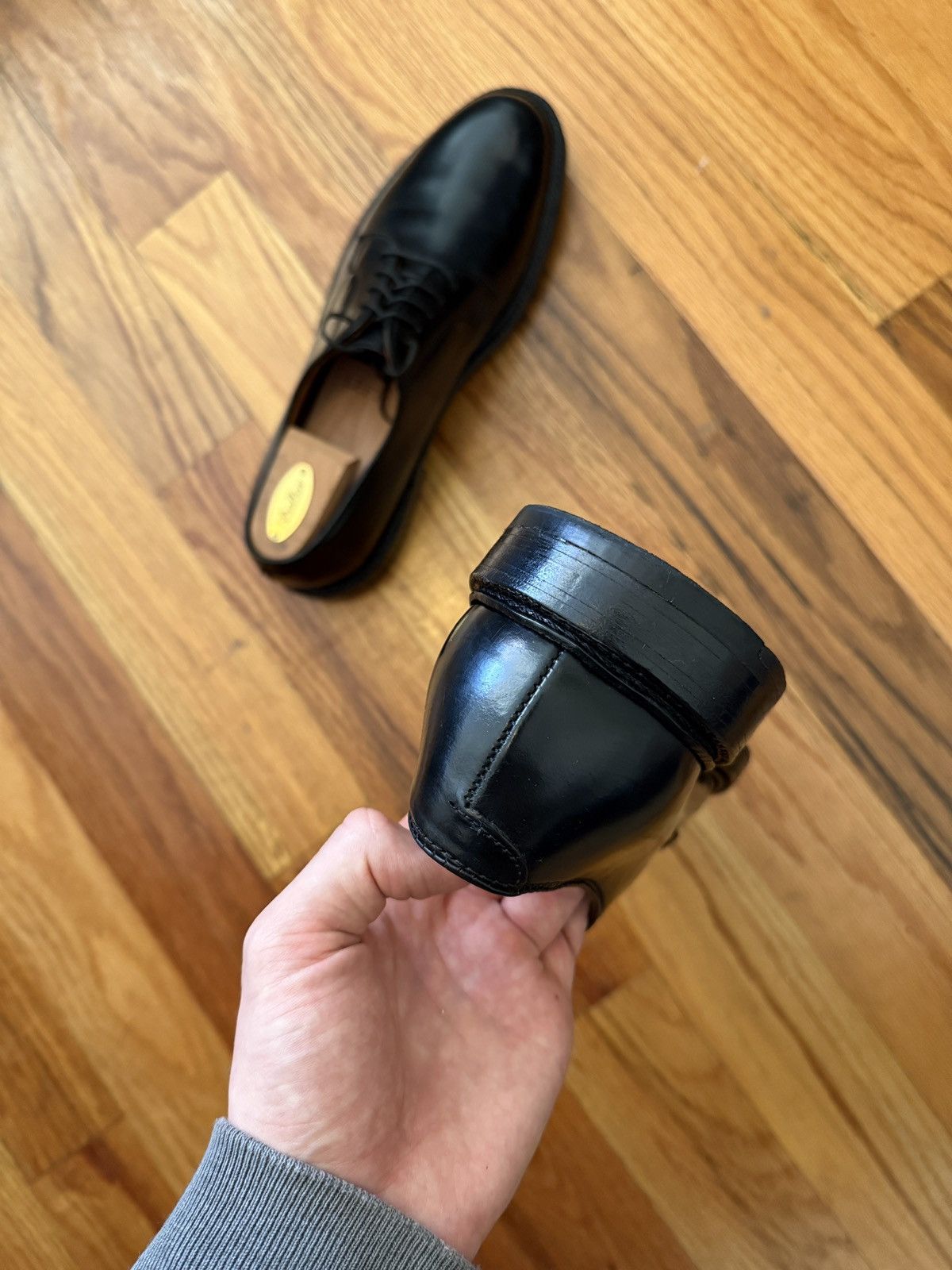 Alden Alden 9901 Plain Toe Blucher Size US 11.5 / EU 44-45 - 6 Thumbnail