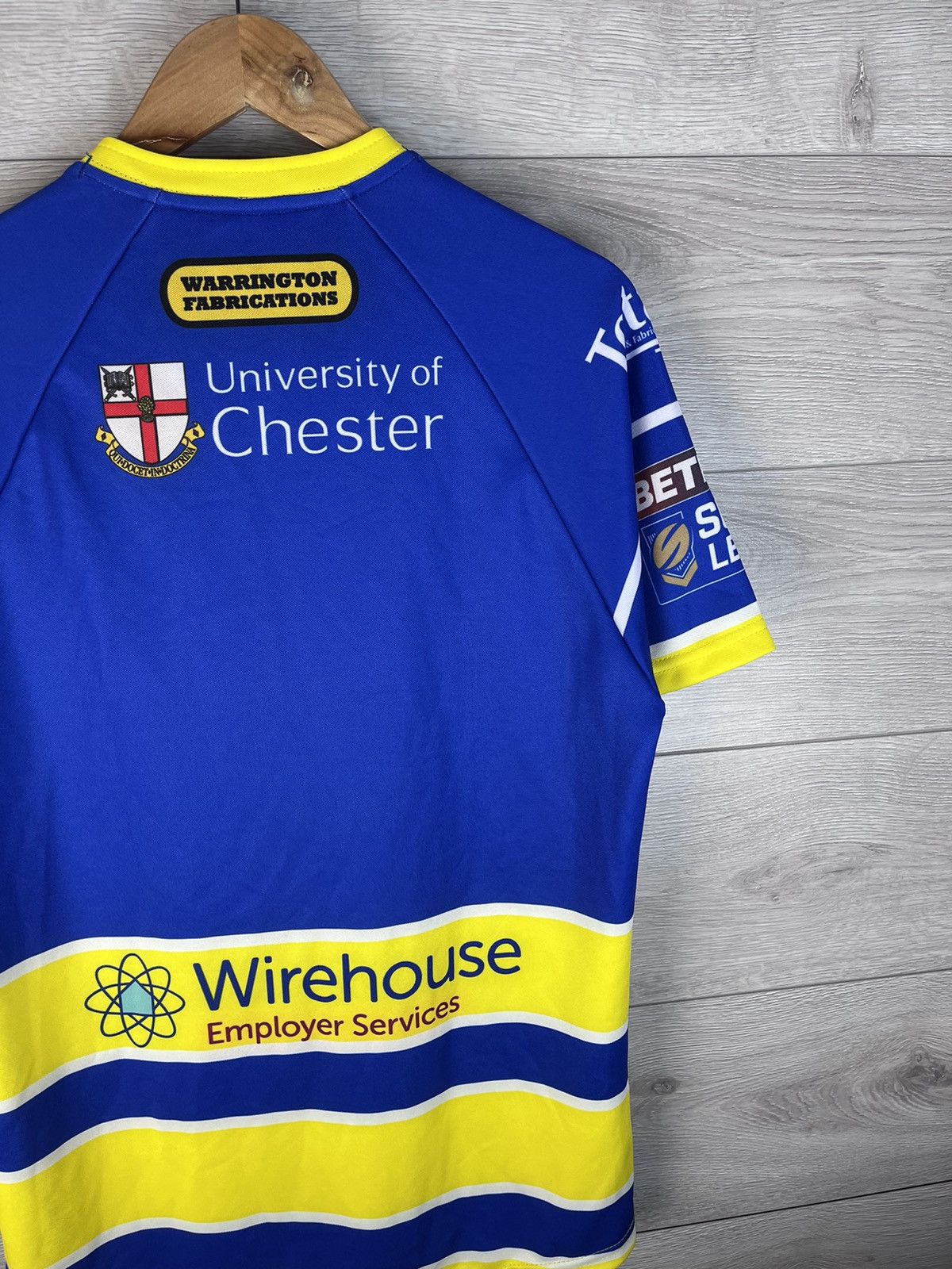 Other Mens rugby jersey size S o’neills Warrington Wolves Size US S / EU 44-46 / 1 - 12 Thumbnail