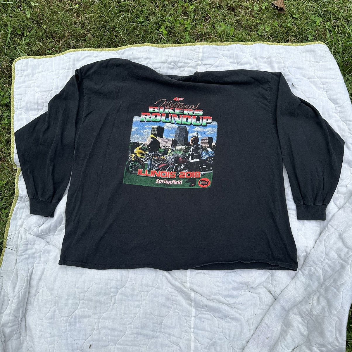 Other Illinois National Biker Round Up 2018 Tee Shirt Size US XXL / EU 58 / 5 - 3 Thumbnail