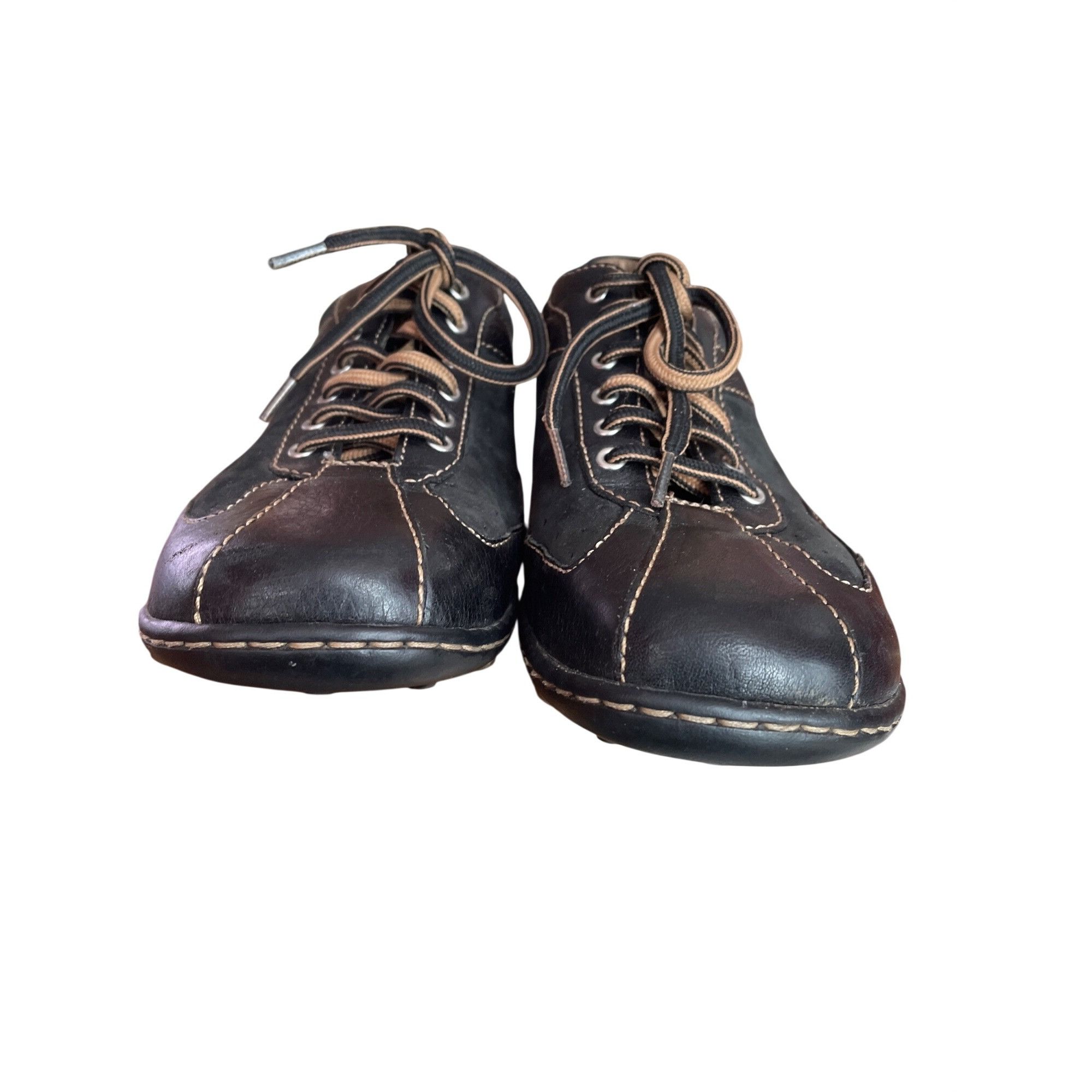 Born Born wms brown leather casual shoes sz 9.5M SKU 9865 Size US 9.5 / IT 39.5 - 11 Thumbnail