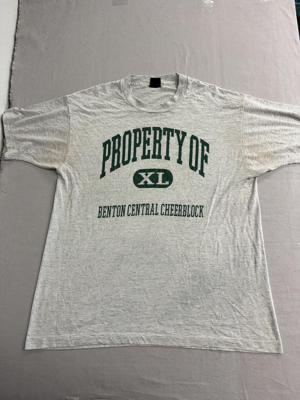 Other Vintage 80s Benton Central Bison Cheerleading T-shirt 80s XL Size US XL / EU 56 / 4 - 1 Thumbnail