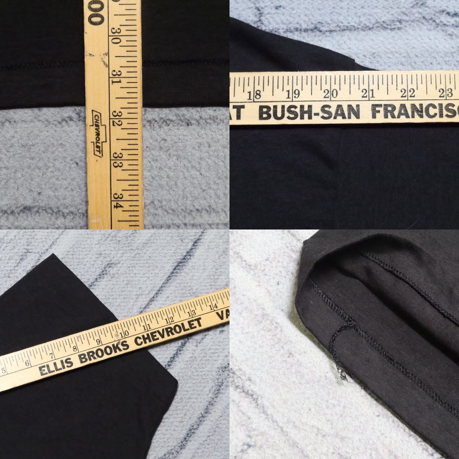 VINTAGE CCCP Soviet Union Shirt XL Mens Black 90s T-Shirt Made in USA