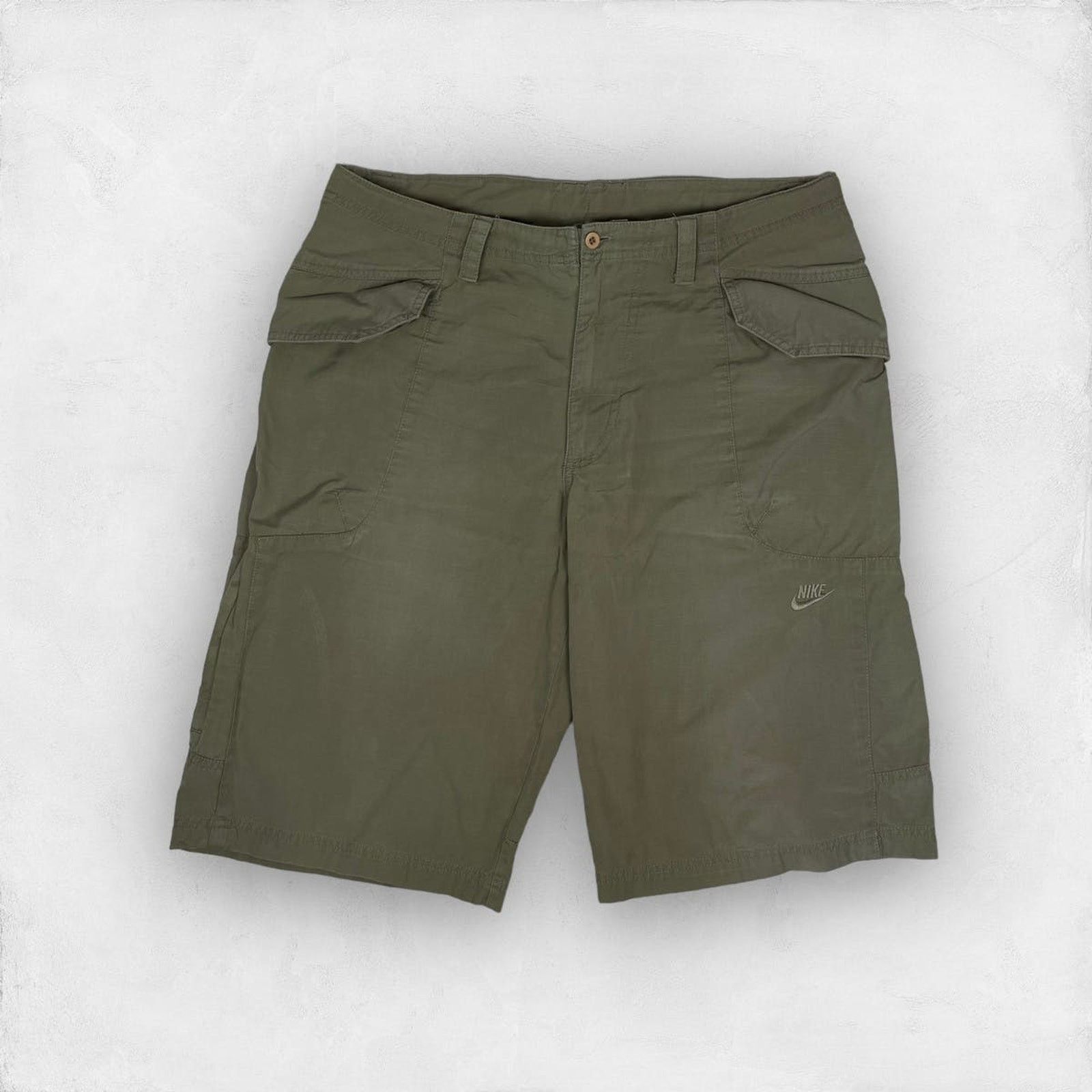 Nike × Vintage Nike Vintage Cargo Shorts Size US 32 / EU 48 - 1 Thumbnail