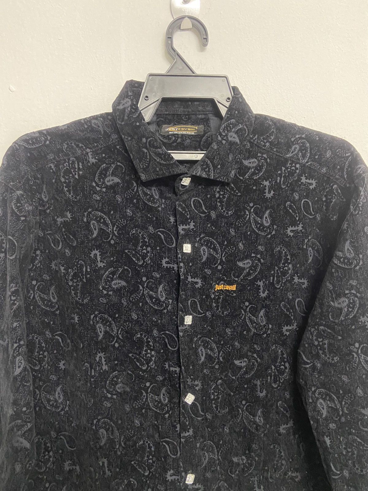 Just Cavalli Just Cavalli Mens Button Up Shirt Size US M / EU 48-50 / 2 - 10 Thumbnail