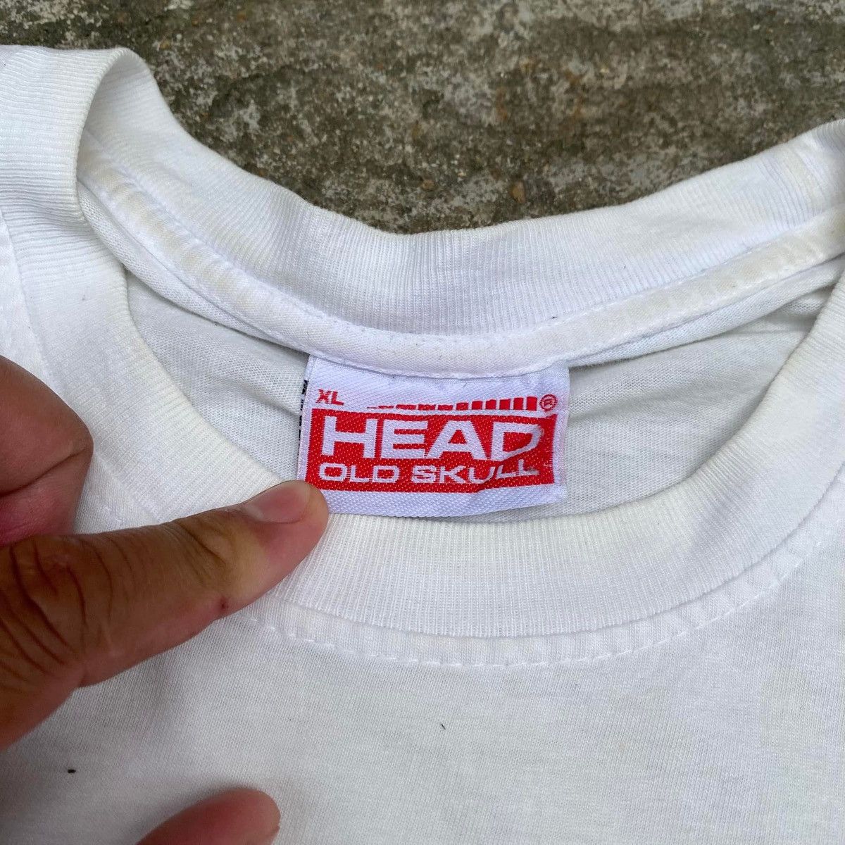 Vintage RARE ‼️ Head Old Skull Size US XL / EU 56 / 4 - 4 Thumbnail
