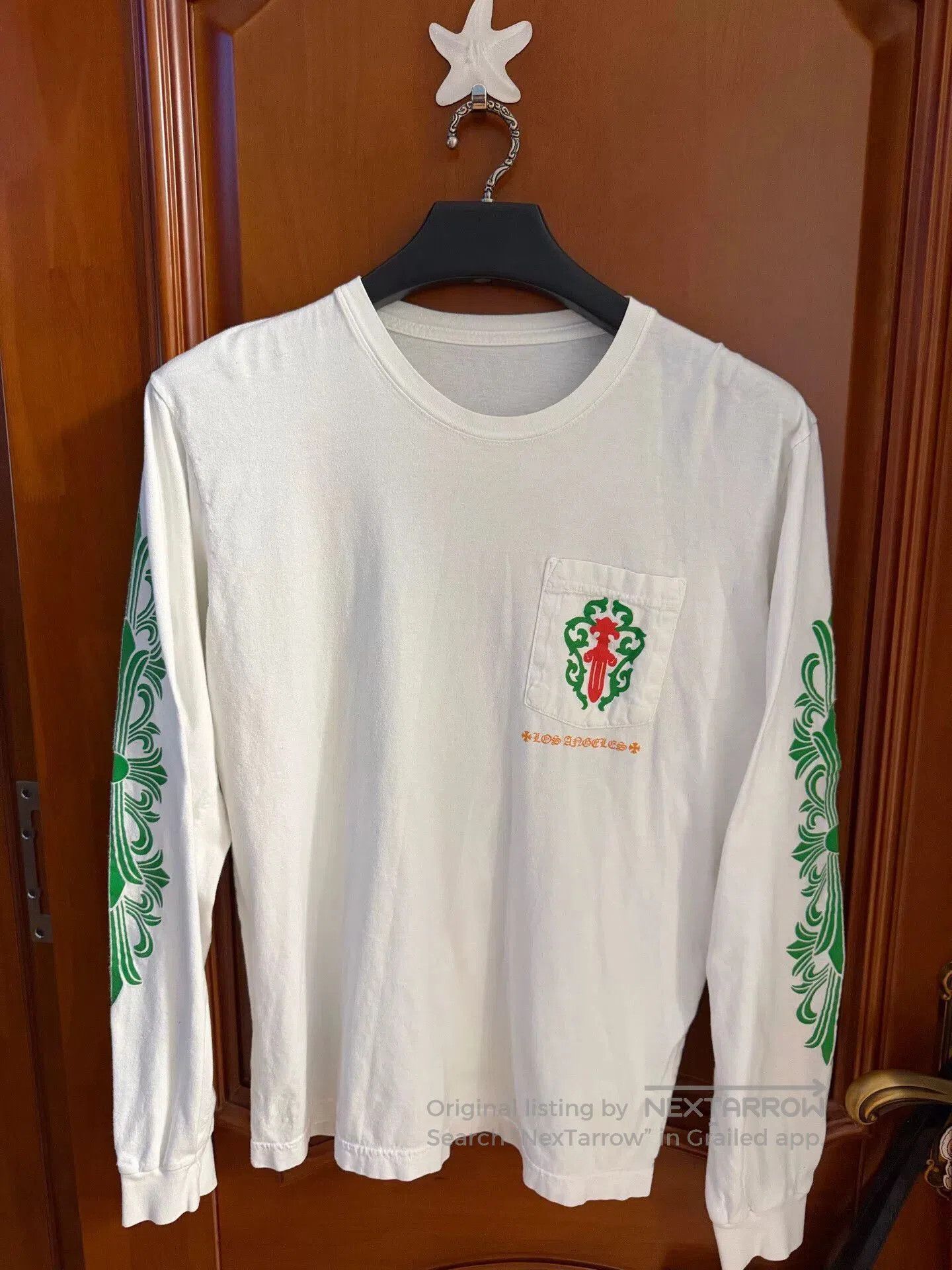 Chrome Hearts Chrome Hearts LA Floral Long Sleeve Shirt | Grailed