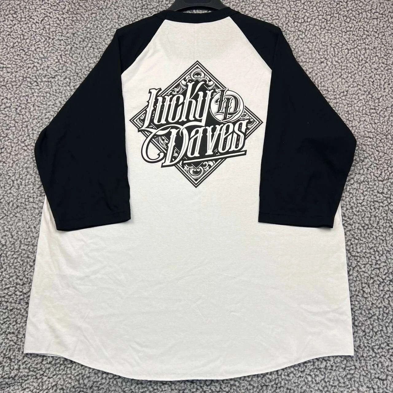 Alstyle Lucky Daves Shirt Men 3/4 Sleeve Crew Neck Cotton 2XL Size US XXL / EU 58 / 5 - 1 Thumbnail