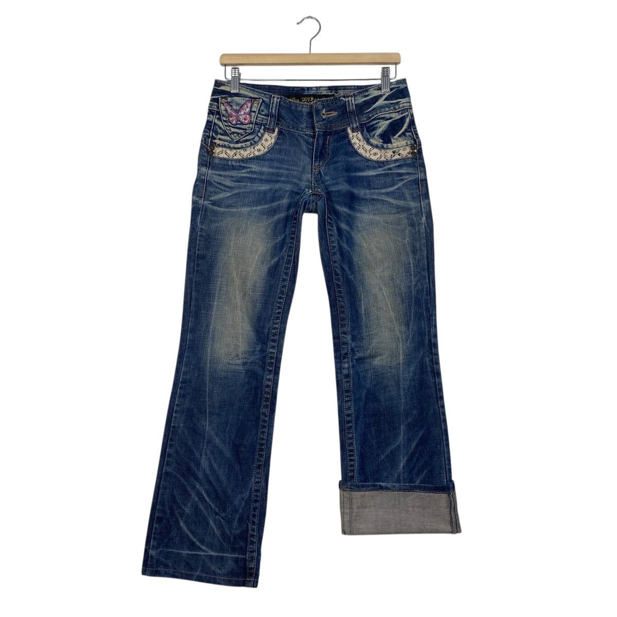 Japanese Brand Red Pepper flare denim japan Size 26" / US 2 / IT 38 - 11 Thumbnail