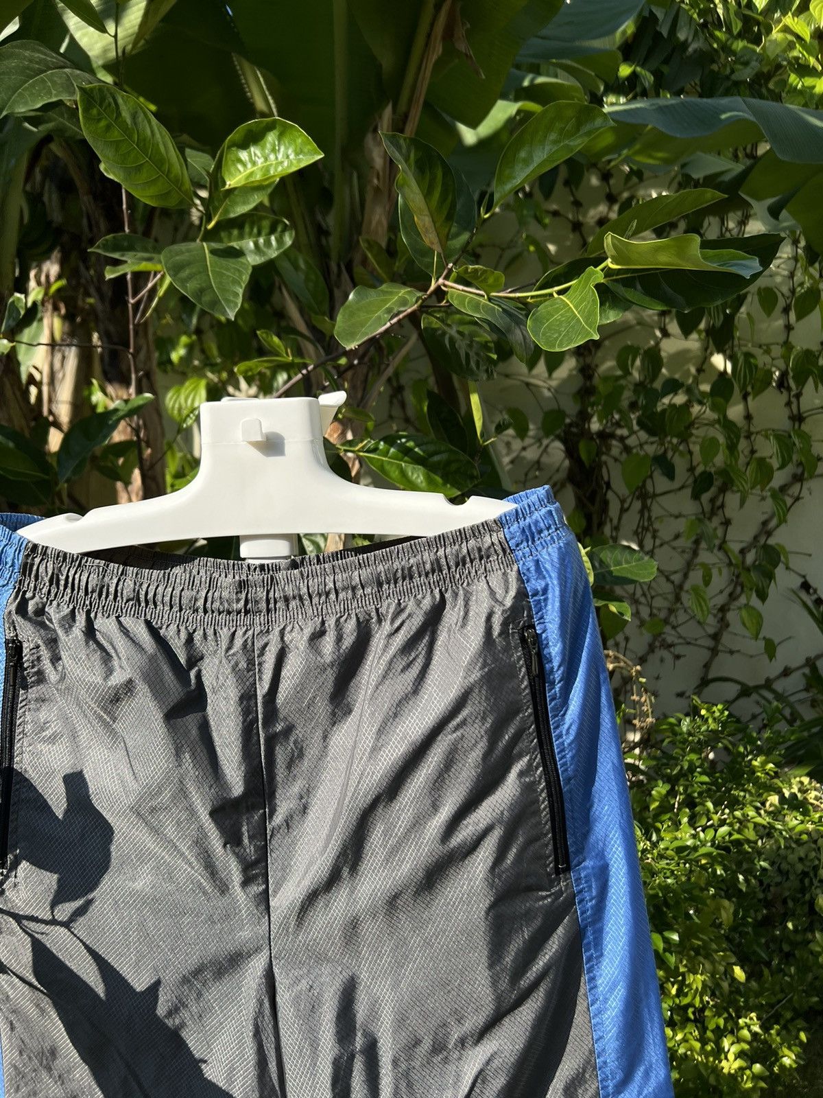 Nike × Vintage 90's NIKE RARE KNEE ORANGE SWOOSH LOGO Y2K TRACK BAGGY PANTS Size US 32 / EU 48 - 3 Thumbnail