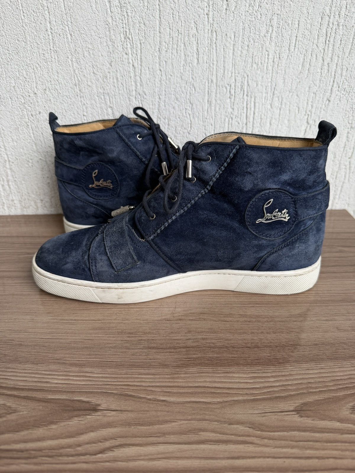 Christian Louboutin Suede nono strap flats sneaker Size US 9 / EU 42 - 10 Thumbnail