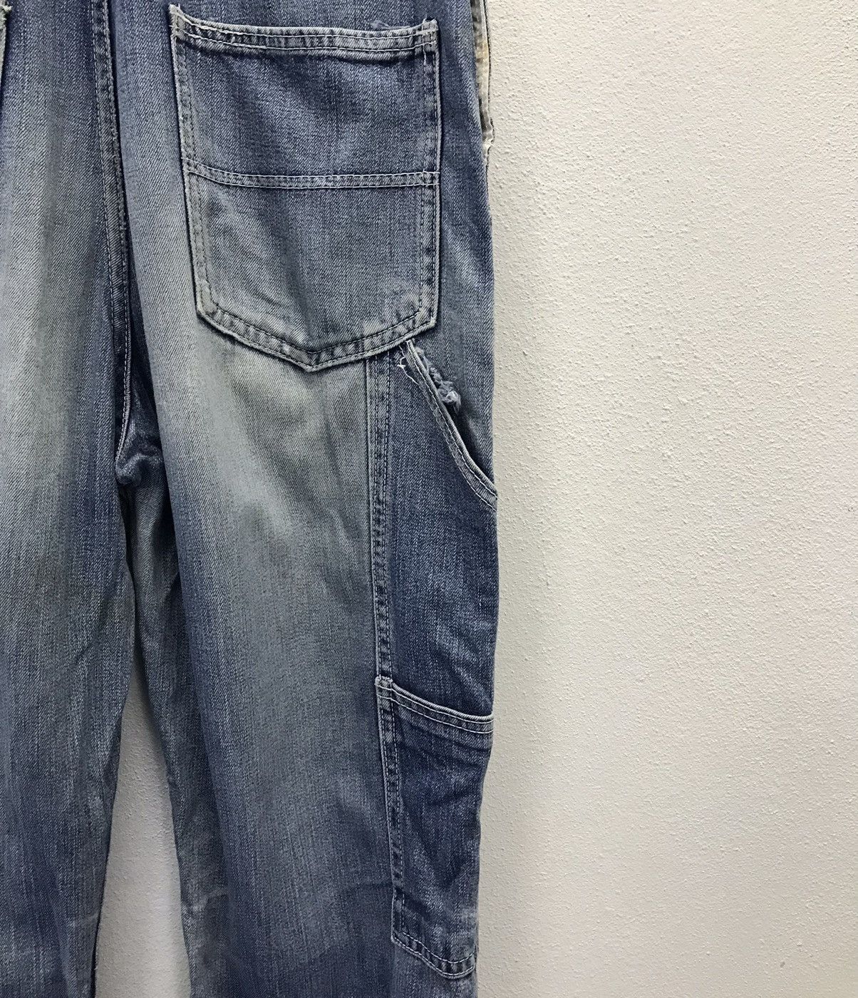 Japanese Brand × Vintage Vintage Bencer Natural Jeans Overalls Size US 33 - 11 Thumbnail