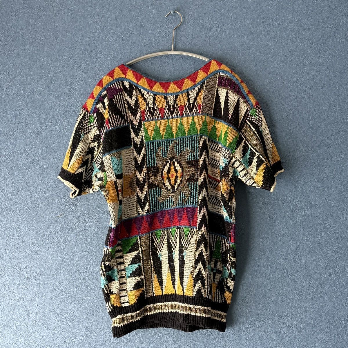 Yoshiyuki Konishi FICCE BY YOSHIYUKI KONISHI Short Sleeve Knit Size US L / EU 52-54 / 3 - 1 Thumbnail