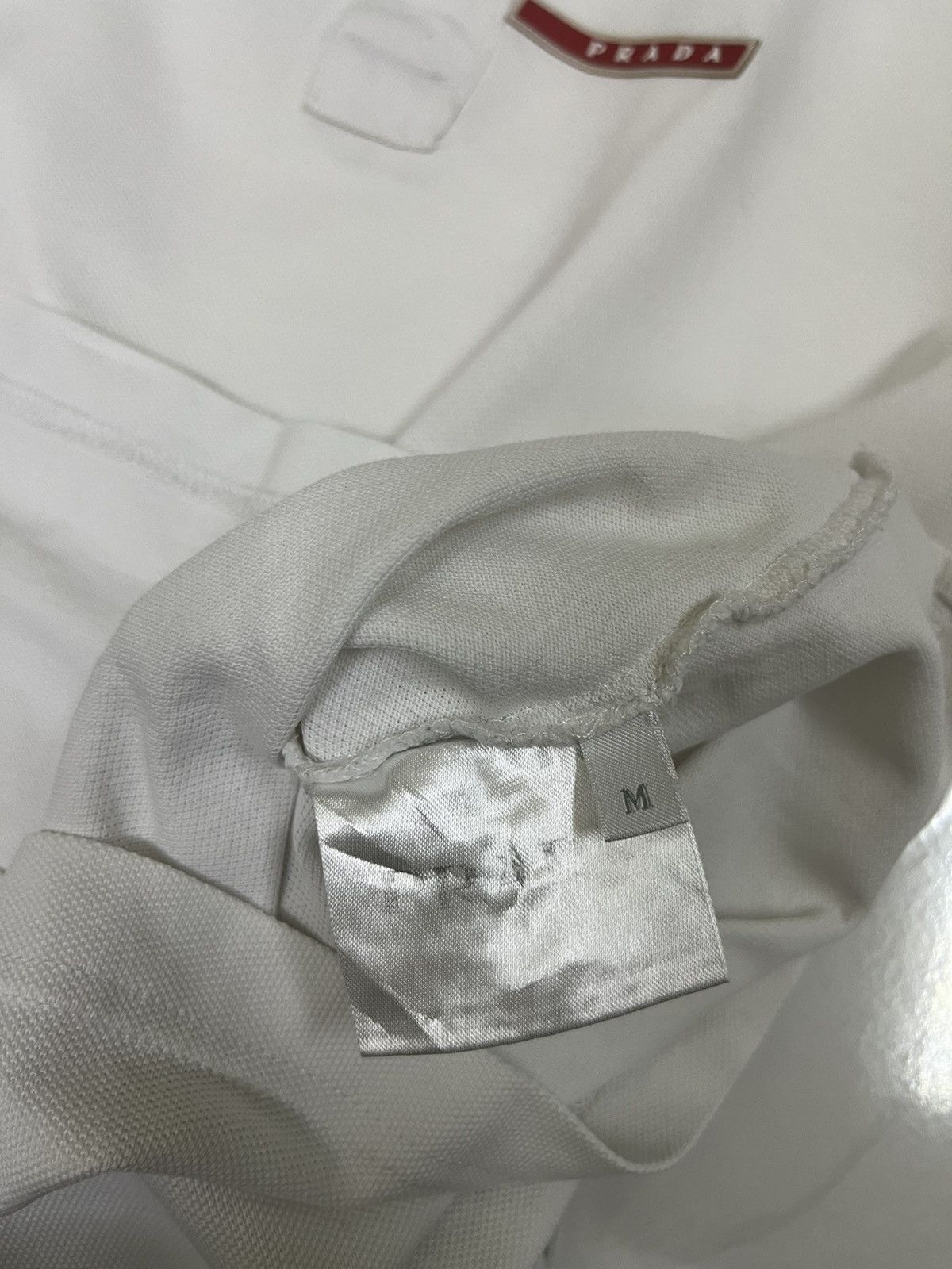 Prada Prada Polo Tee Ringer Size US M / EU 48-50 / 2 - 7 Thumbnail