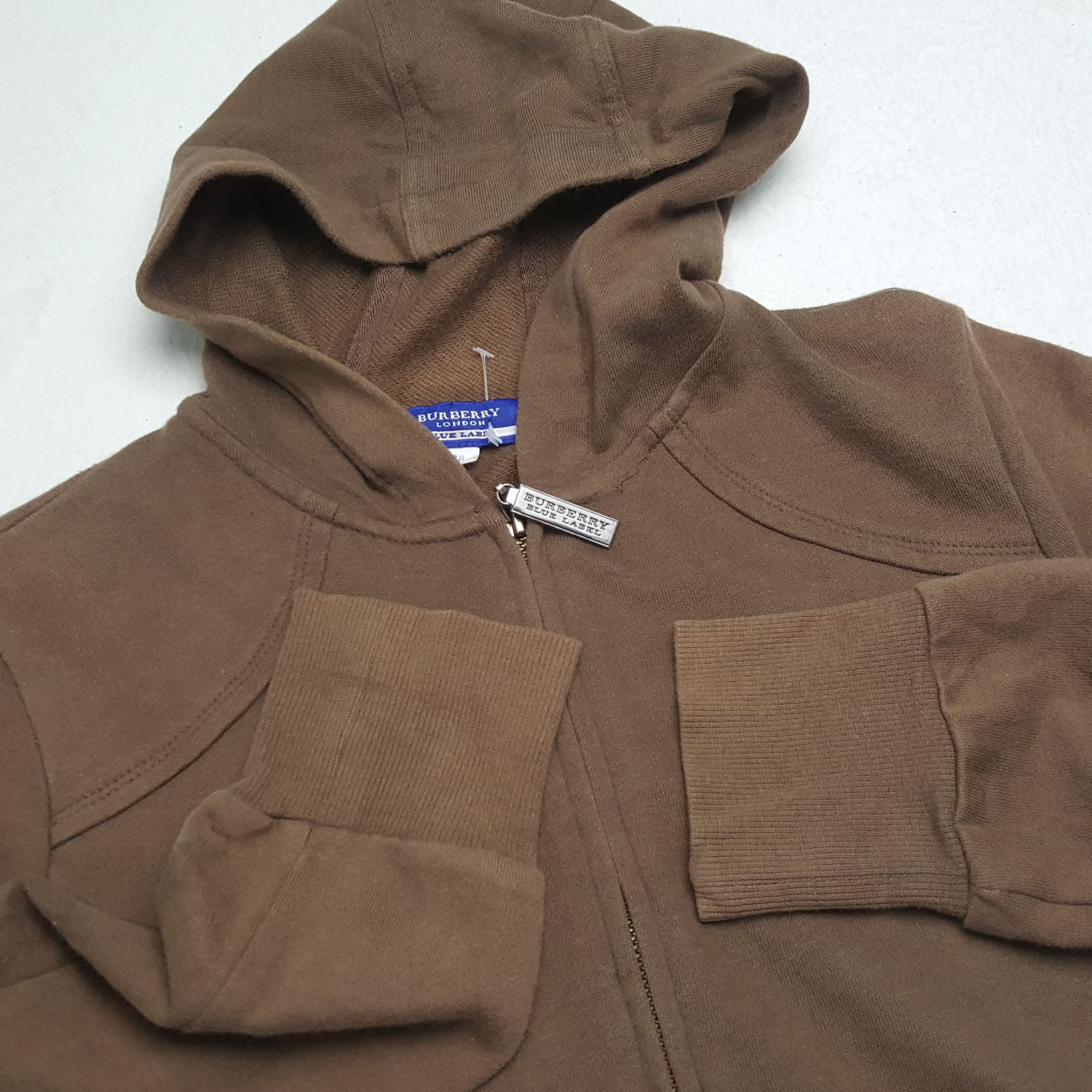 Burberry × Vintage Vintage BURBERRY LONDON BLUE LABEL Brand Hoodies Size XS / US 0-2 / IT 36-38 - 9 Thumbnail