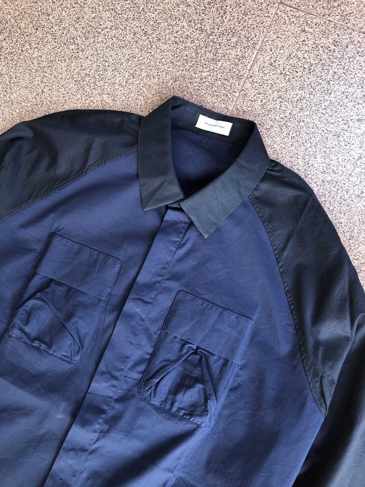 Balenciaga Balenciaga Work Shirt Oversize Shirt Size US L / EU 52-54 / 3 - 3 Thumbnail