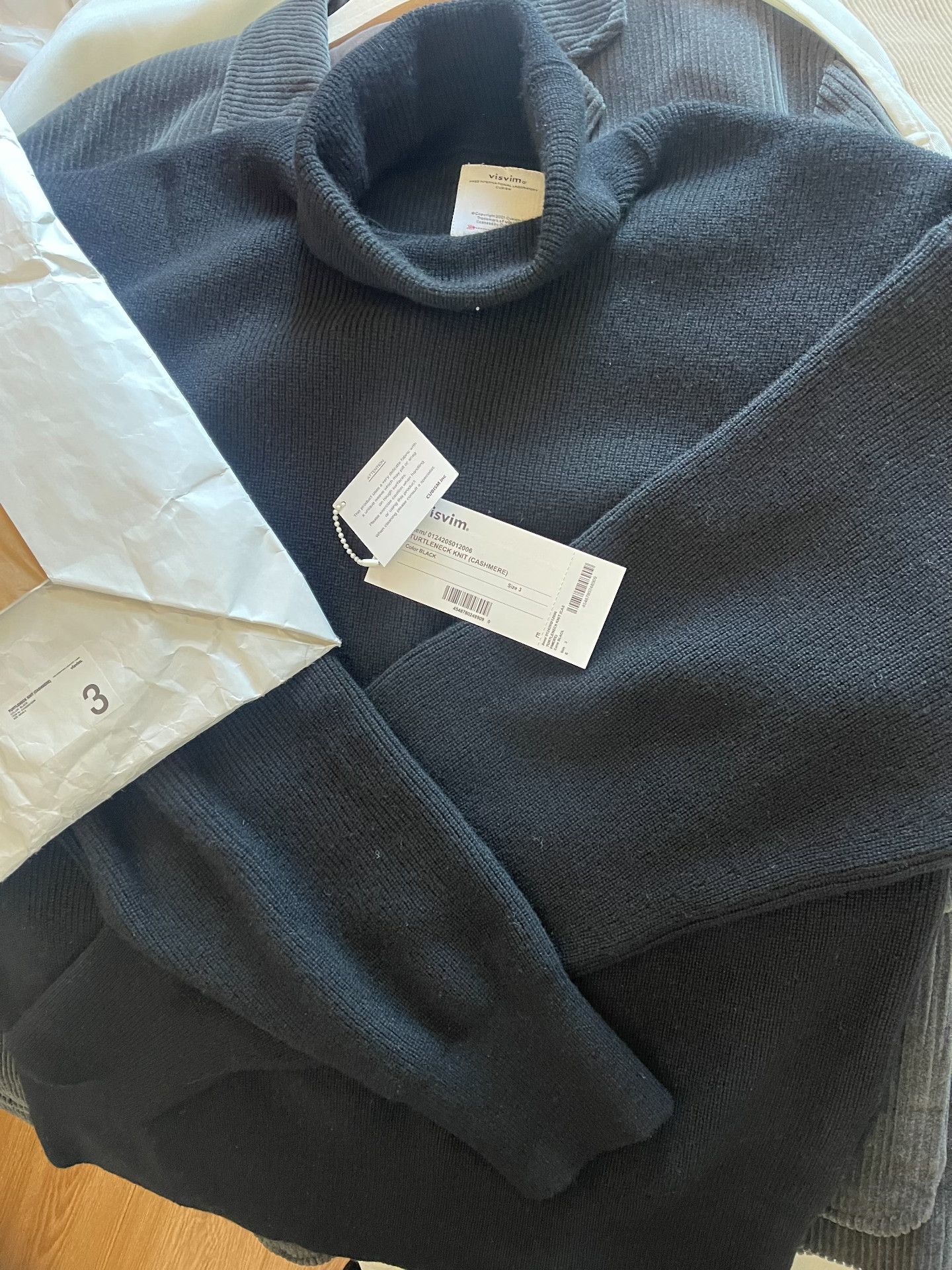 Visvim Visvim Cashmere Turtleneck Knit Size US L / EU 52-54 / 3 - 1 Thumbnail