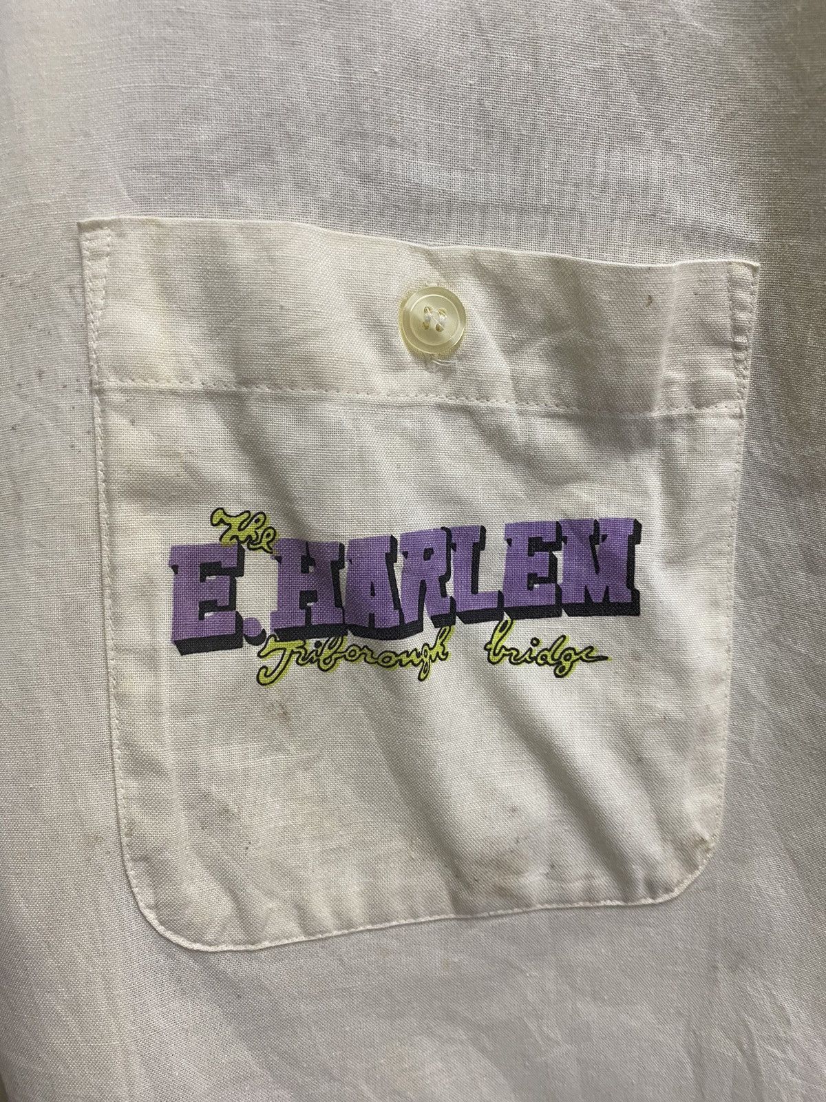 Japanese Brand × Vintage Vintage The E.Harlem Button Up Size US L / EU 52-54 / 3 - 8 Thumbnail
