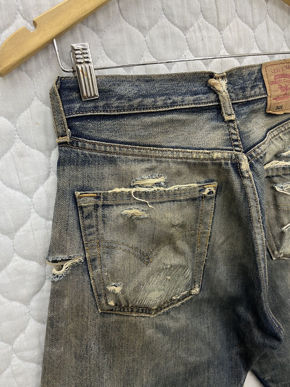 Levi's 🔥🔥🔥RARE VTG LEVIS DISTRESSED DENIM Size US 28 / EU 44 - 9 Thumbnail