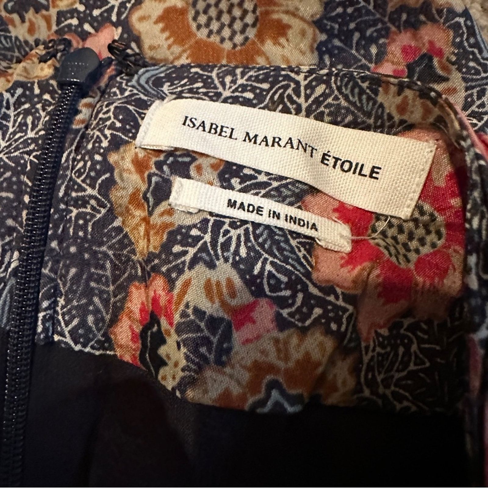 Isabel Marant Isabel Marant Etoile Sevan Floral Print Ruched Mini Skirt Size 28" / US 6 / IT 42 - 6 Thumbnail
