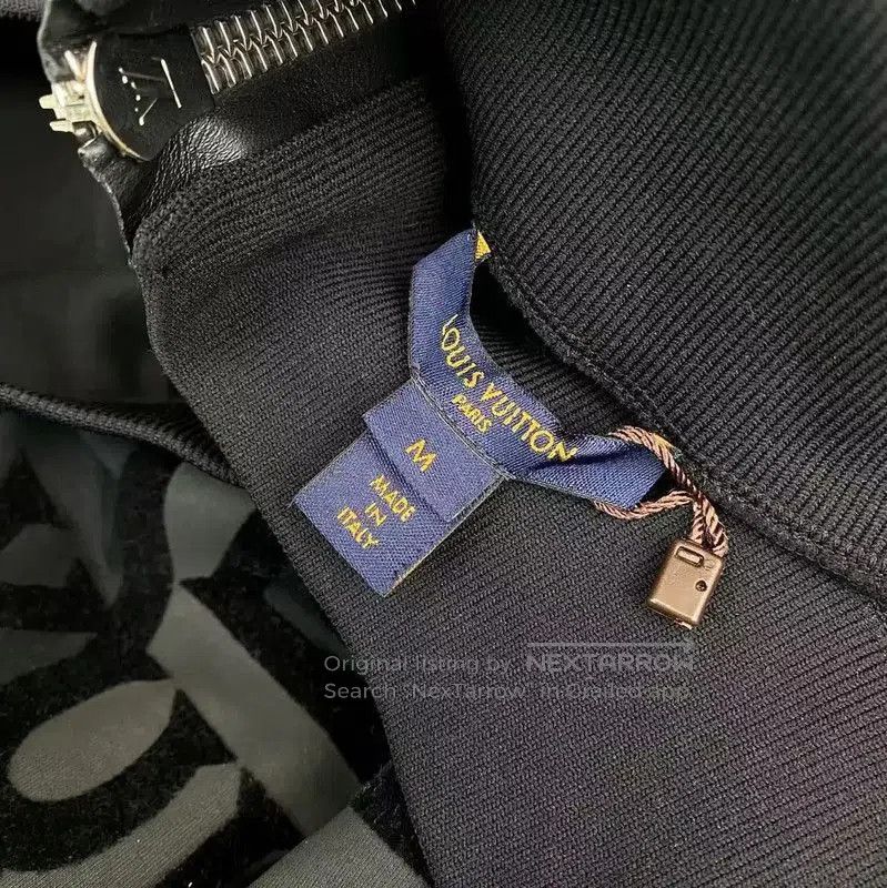 Louis Vuitton Louis Vuitton Black Cotton Women's Jacket . Size M / US 6-8 / IT 42-44 - 4 Thumbnail