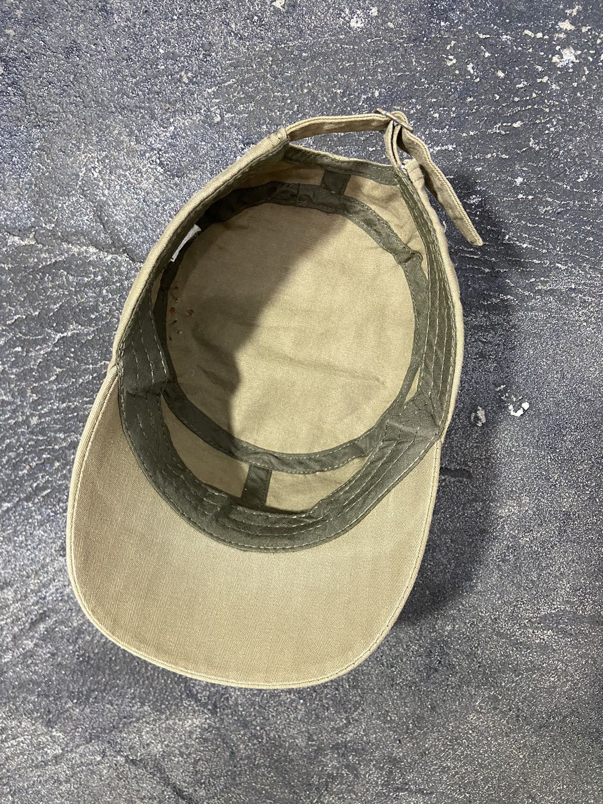 If Six Was Nine × Le Grande Bleu (L.G.B.) × Seditionaries Vintage Cadet Hat Studded Distressed Punk Style Y2K Size ONE SIZE - 10 Thumbnail