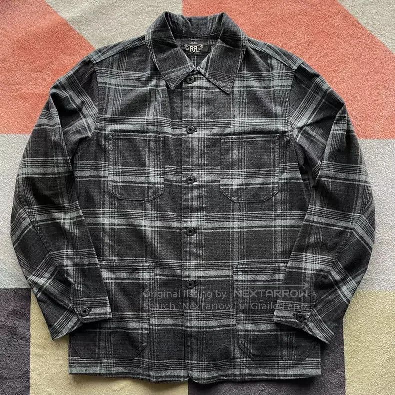 RRL Ralph Lauren RRL Ralph Lauren Plaid workwear jacket Size US S / EU 44-46 / 1 - 2 Thumbnail