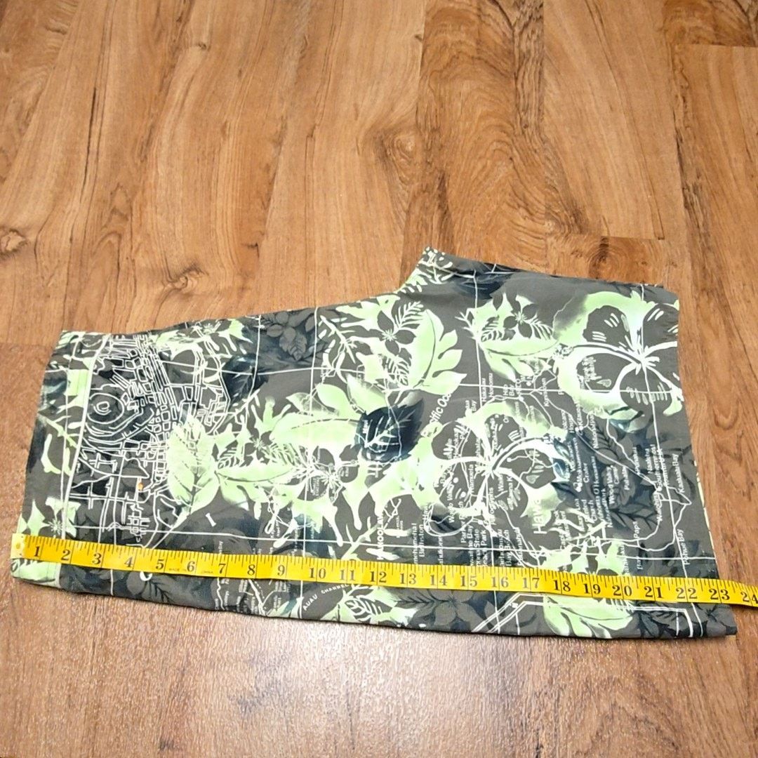 Other Hawaiian Map Board Shorts Wanderwall Green Floral Print 36 Size US 36 / EU 52 - 10 Thumbnail