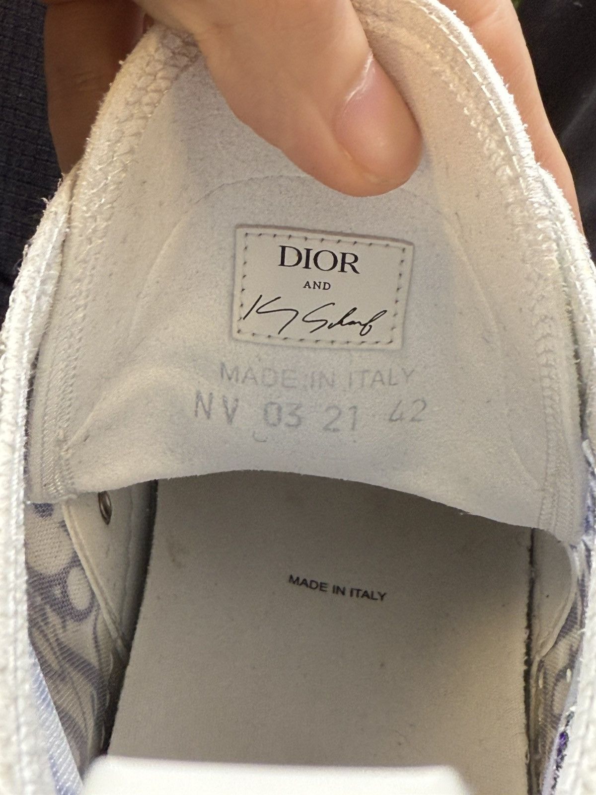Dior Dior B23 Kenny Scharf High Top Sneakers 42EU/9US Size US 9 / EU 42 - 14 Thumbnail