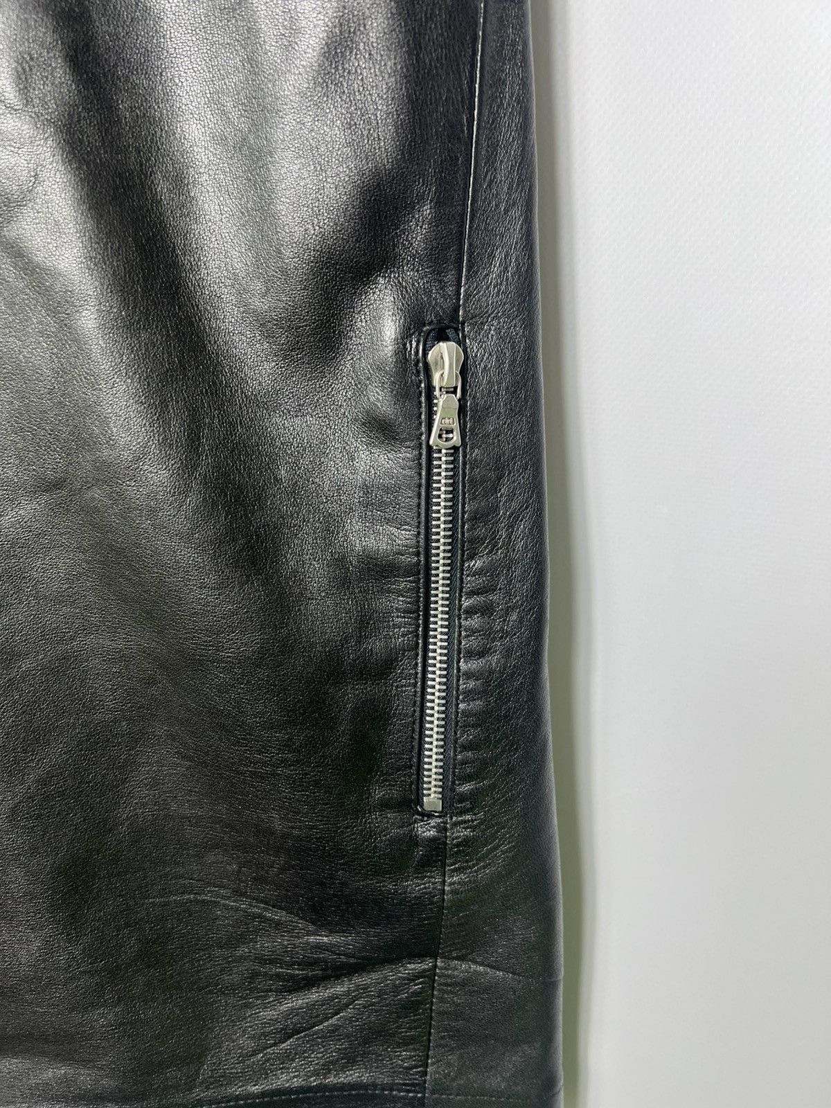Vintage Vintage luxury designer Ventcouvert Leather Dress Size FR 38 Size S / US 4 / IT 40 - 6 Thumbnail