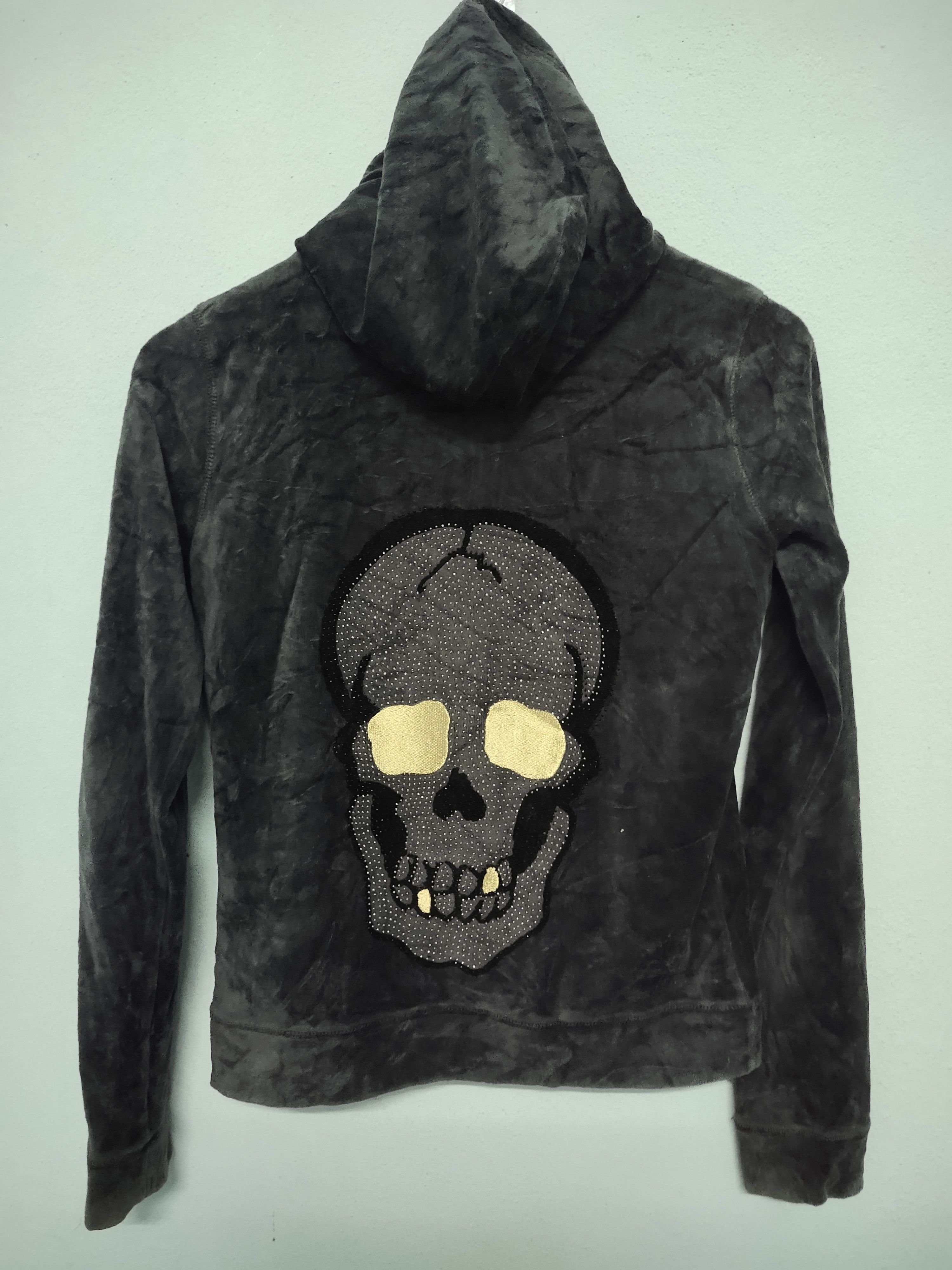 Christian Audigier × Ed Hardy Ed Hardy Skull Embroidered Sweater Size S / US 4 / IT 40 - 1 Thumbnail