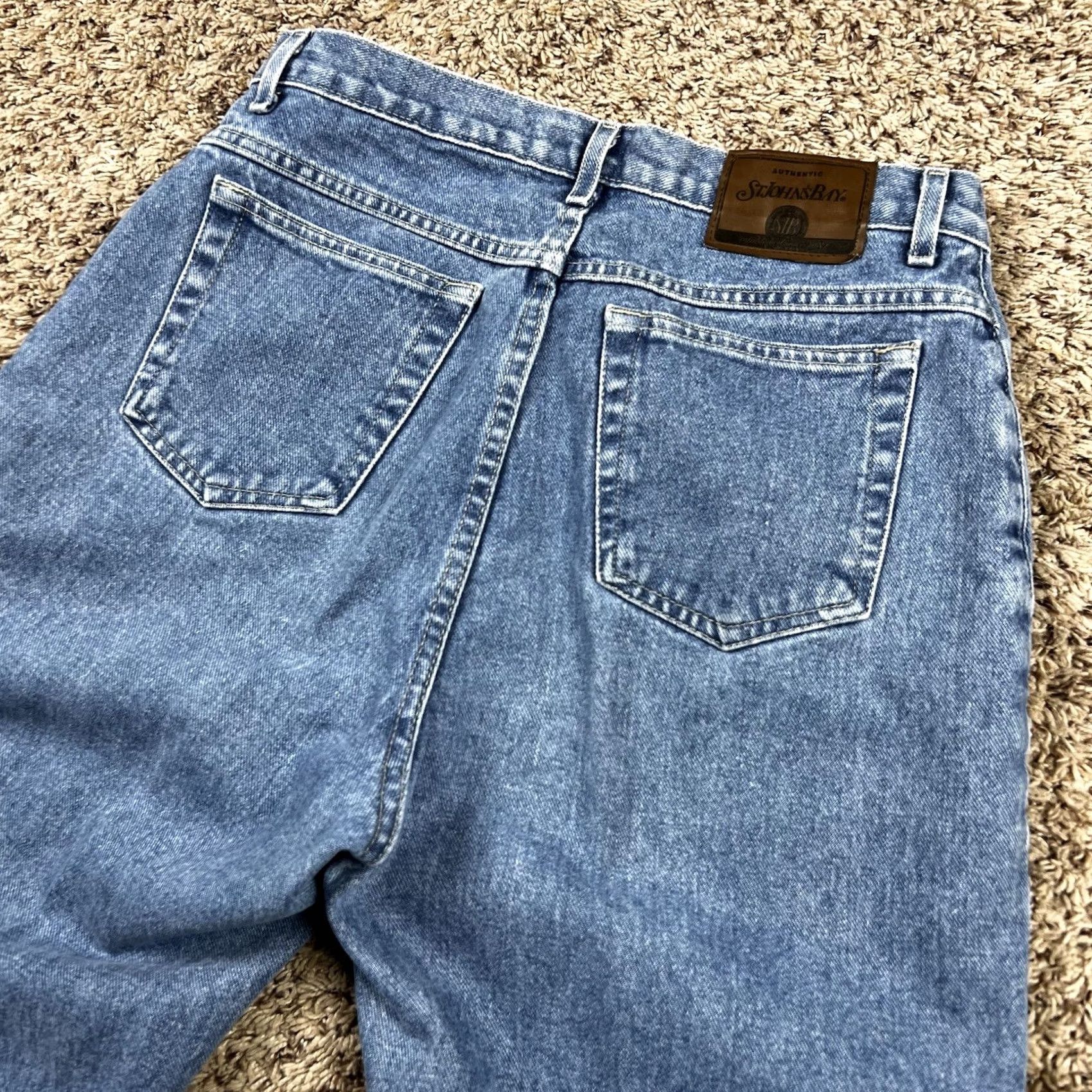 Vintage VINTAGE St. John's Bay Jeans Shirt? Size 30" / US 8 / IT 44 - 4 Thumbnail