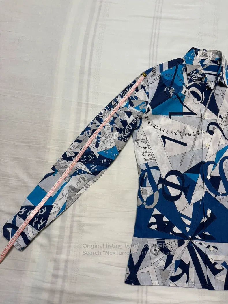 Hermes Hermes size 38 Shirt with special craft fabric Size US M / EU 48-50 / 2 - 6 Thumbnail