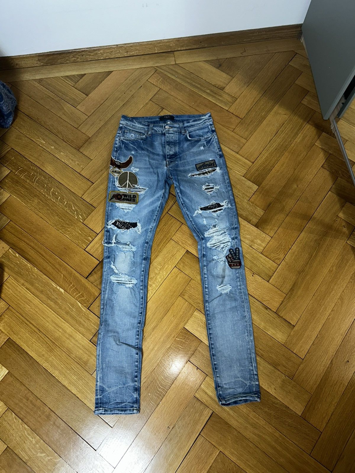 Amiri Amiri Jeans “Wild Ones” Size US 31 - 1 Thumbnail