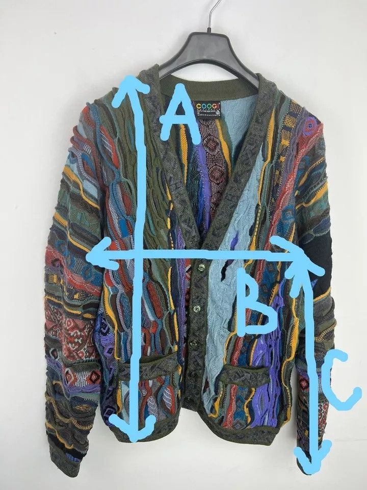 Coogi Vintage COOGI Australia Knit Cardigan Sweater RARE Size M Size US M / EU 48-50 / 2 - 17 Thumbnail