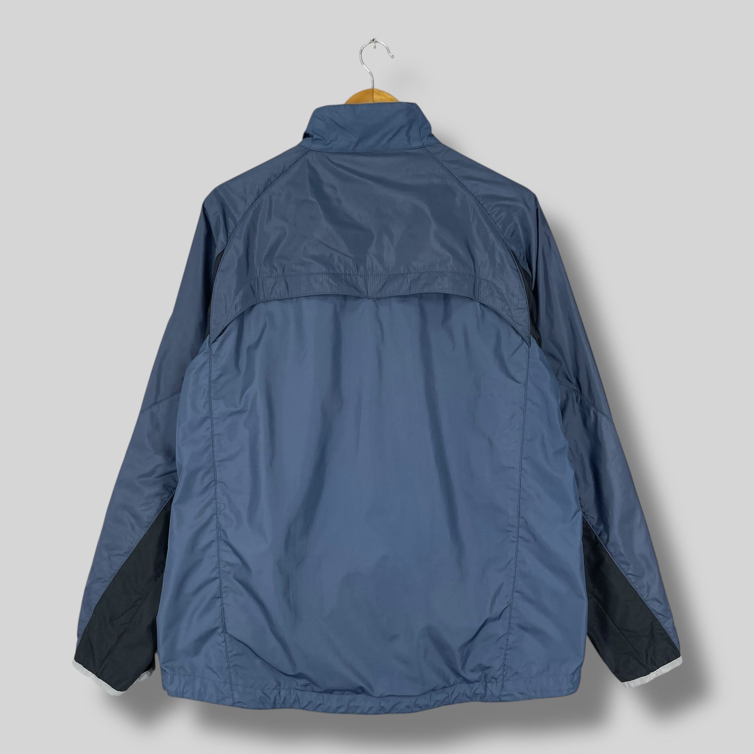 Nike Vintage NIKE Swoosh Jacket Half Zipper Windbreaker Size US L / EU 52-54 / 3 - 10 Thumbnail