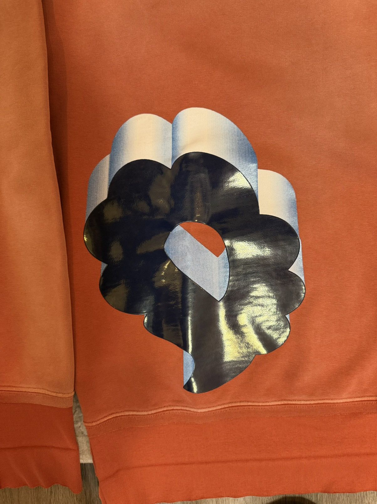 Maison Margiela Maison Margiela Logo-Print Oversized Sweatshirt Size US S / EU 44-46 / 1 - 5 Thumbnail