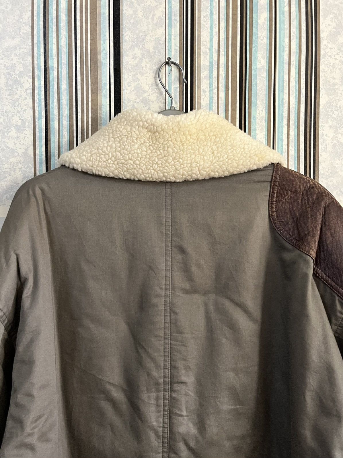 Japanese Brand 1980s UNCLE DOLCE G-1 panel leather #H2 Size US L / EU 52-54 / 3 - 6 Thumbnail