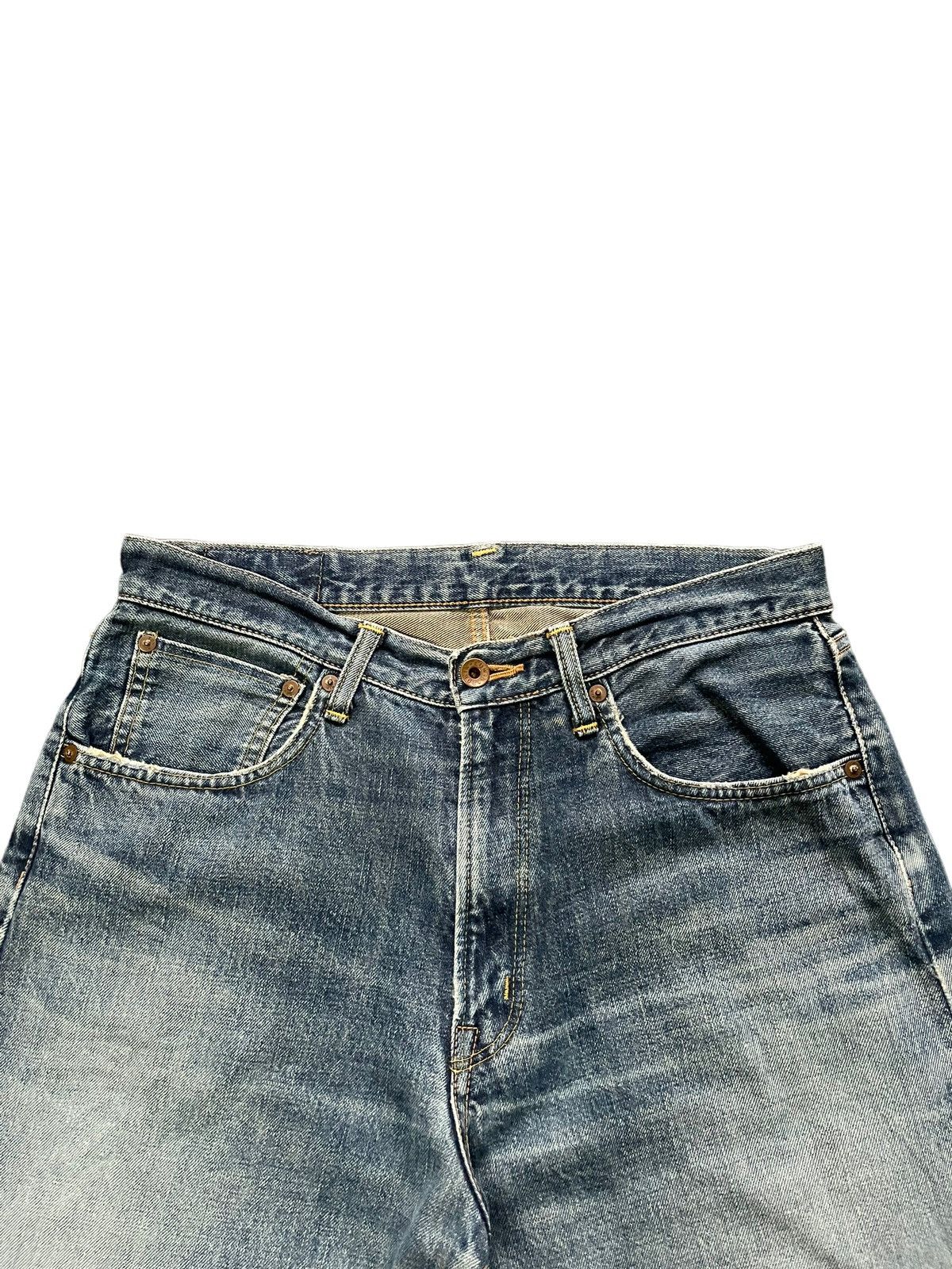 Edwin Vintage Edwin 505 X Selvedge Distresed Denim Size US 32 / EU 48 - 7 Thumbnail