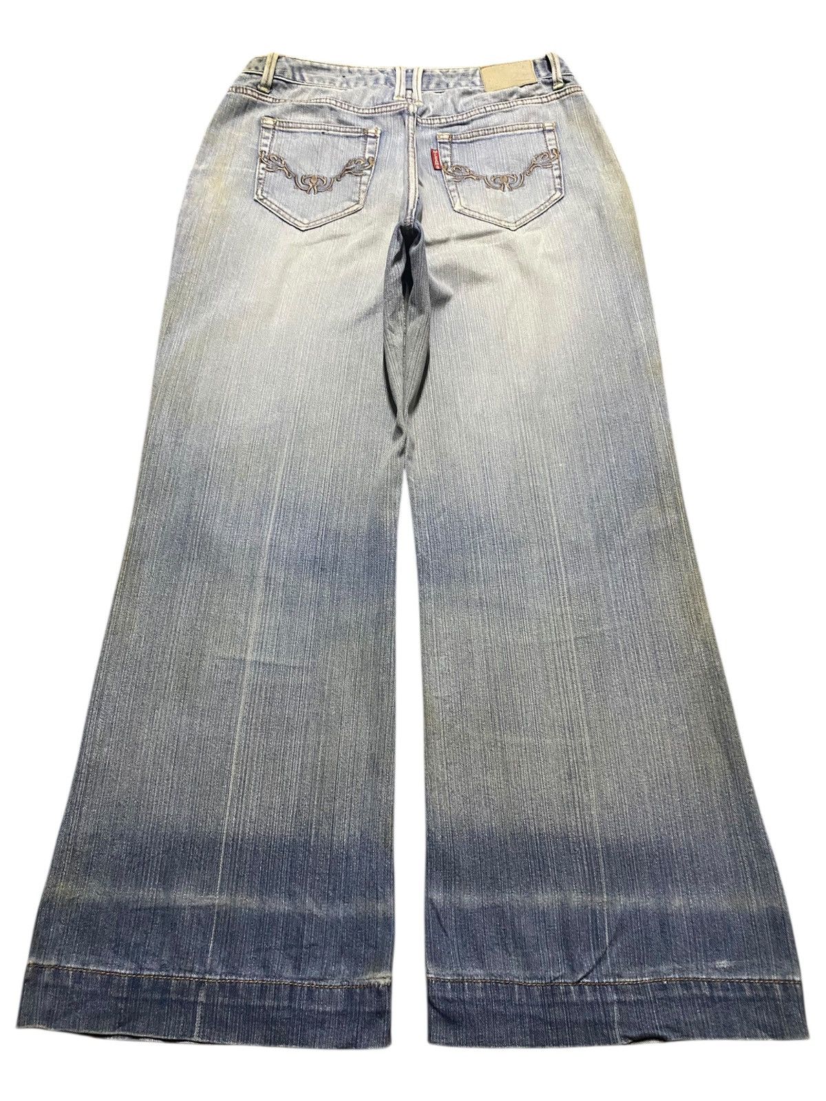 Michiko Koshino London Vintage Michiko London Faded Wash Super baggy Jeans Size US 30 / EU 46 - 2 Thumbnail
