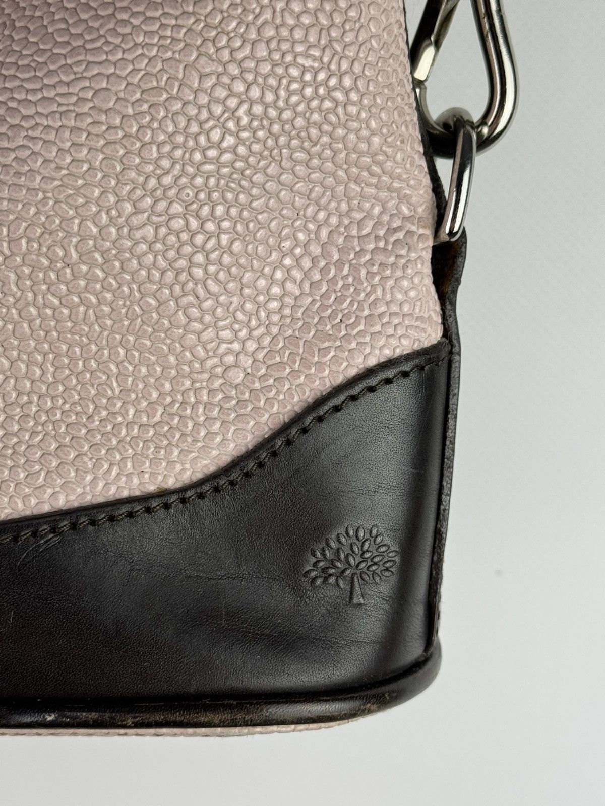 Mulberry Vintage Y2K Mulberry Leather Handbag + Beauty Case Pink Size ONE SIZE - 2 Thumbnail
