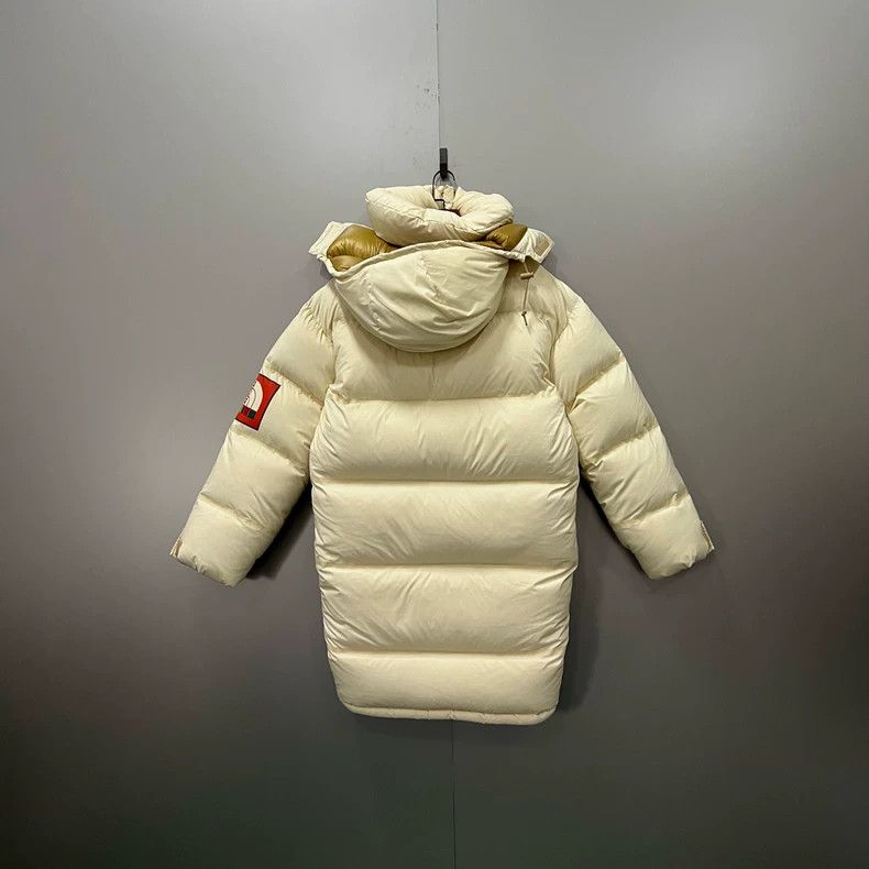 Gucci Gucci TNF North Co-branded Beige Sleeve Logo Down Jacket 25 Size US XXS / EU 40 - 2 Thumbnail