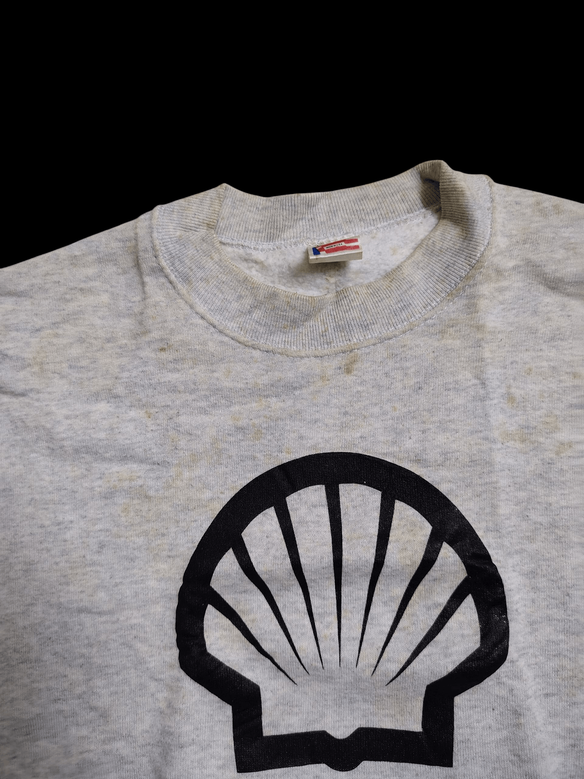 Fruit Of The Loom Vintage Shell Sweatshirt (Fruit of the Loom Made in USA) Size US L / EU 52-54 / 3 - 4 Thumbnail