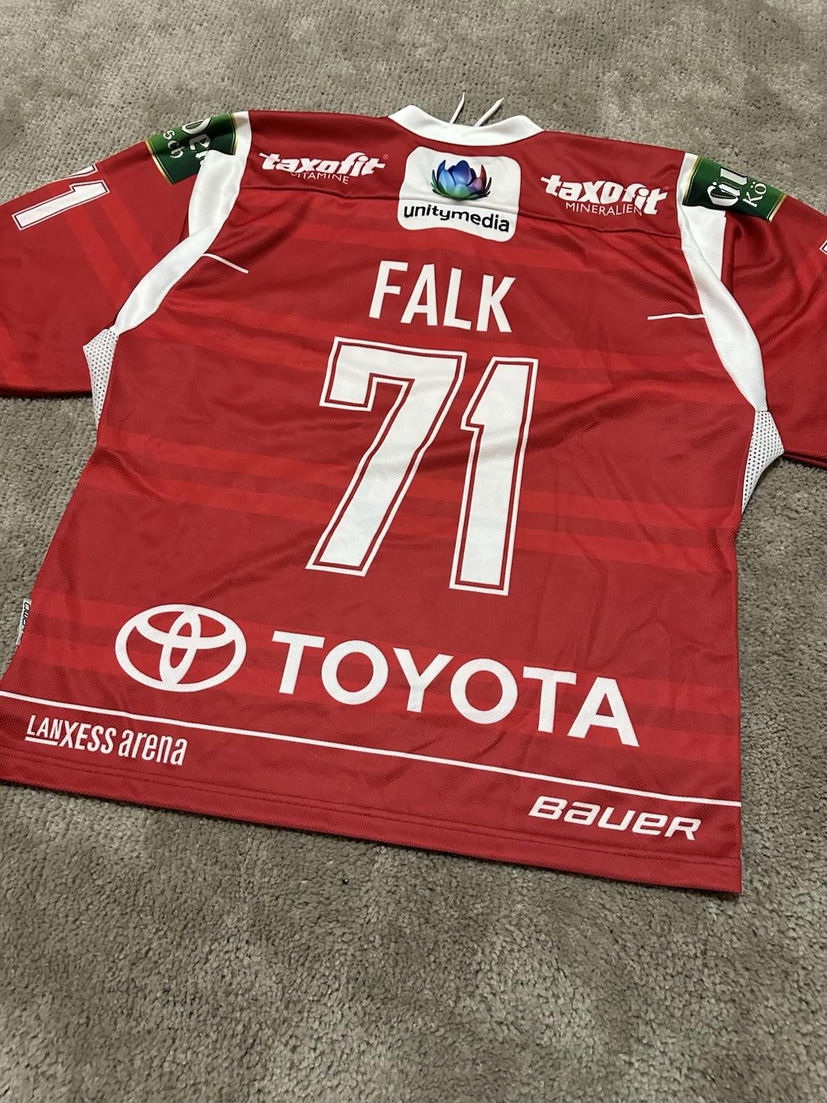 Other Kölner Haie Hockey Trikot Jersey Shirt FALK #71 Jersey Sz M Size US M / EU 48-50 / 2 - 10 Thumbnail