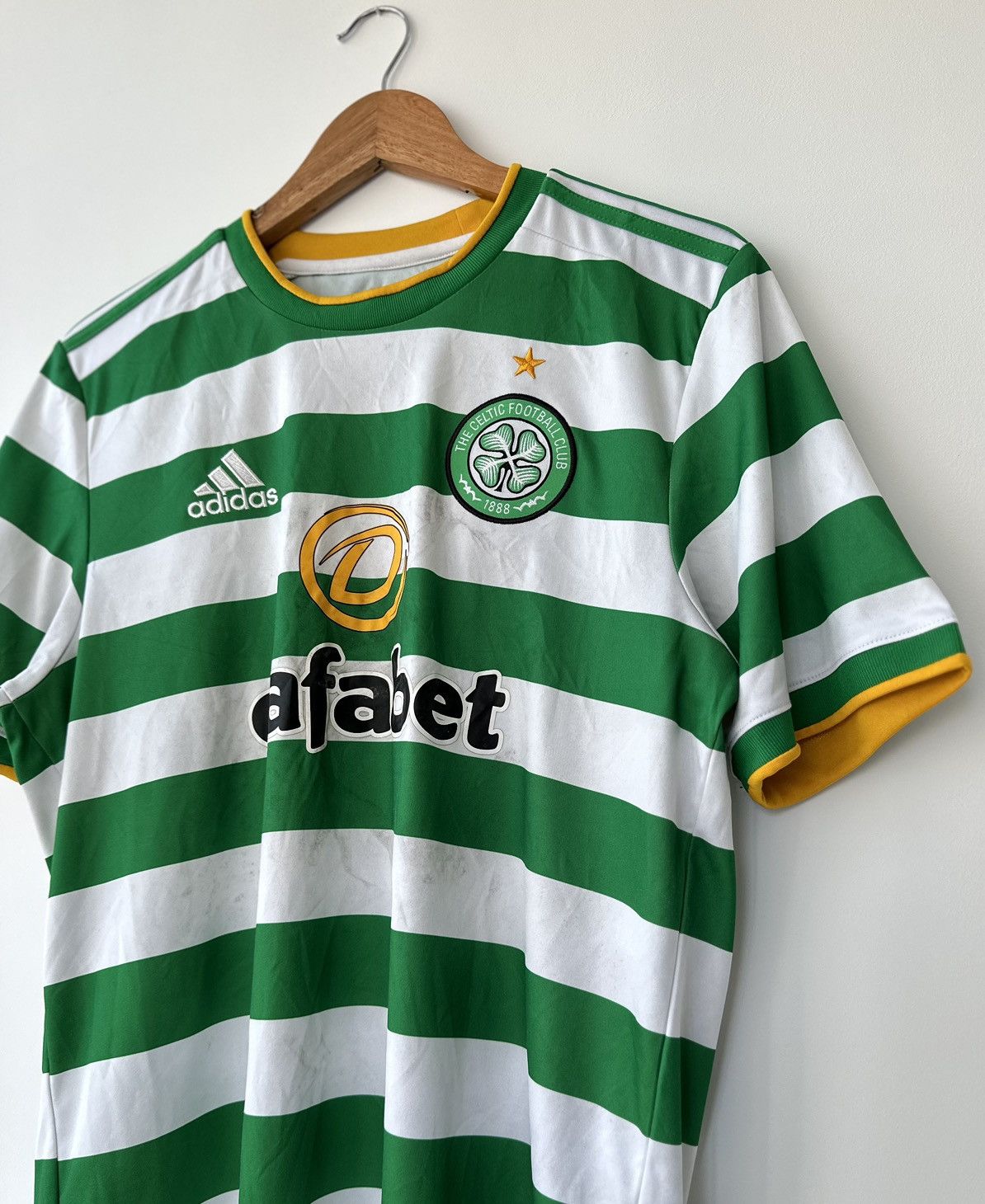 Adidas Celtic #30 Frimpong Player Issue 20/21 Home Shirt Adidas Size US M / EU 48-50 / 2 - 6 Thumbnail