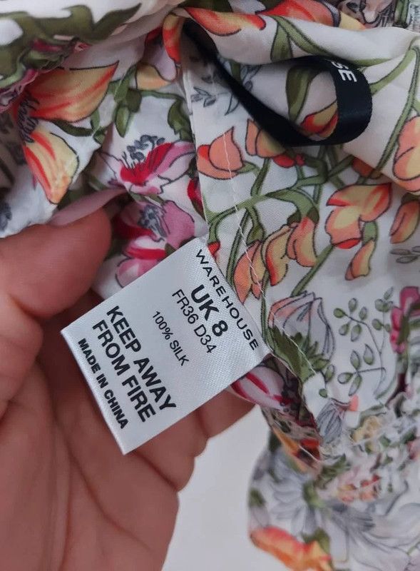 Warehouse Warehouse vintage silk top 6/8 Size XS / US 0-2 / IT 36-38 - 2 Thumbnail