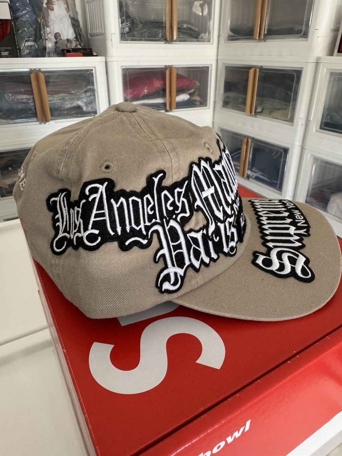 Supreme Supreme City Patches 6-Panel Hat Size ONE SIZE - 2 Thumbnail