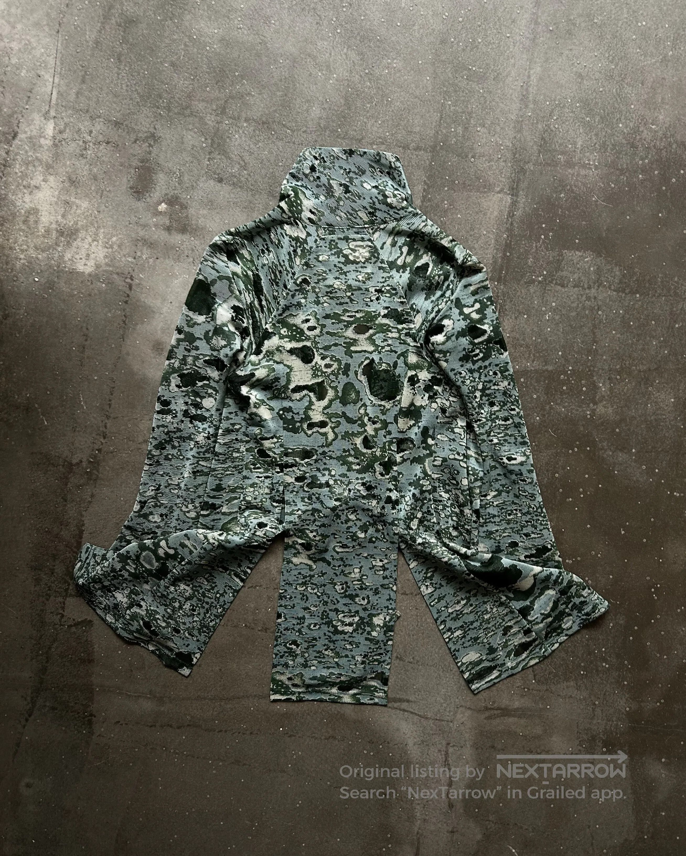 Beauty Beast Beauty:Beast 90s Psychedelic Print Cardigan. Size US M / EU 48-50 / 2 - 4 Thumbnail