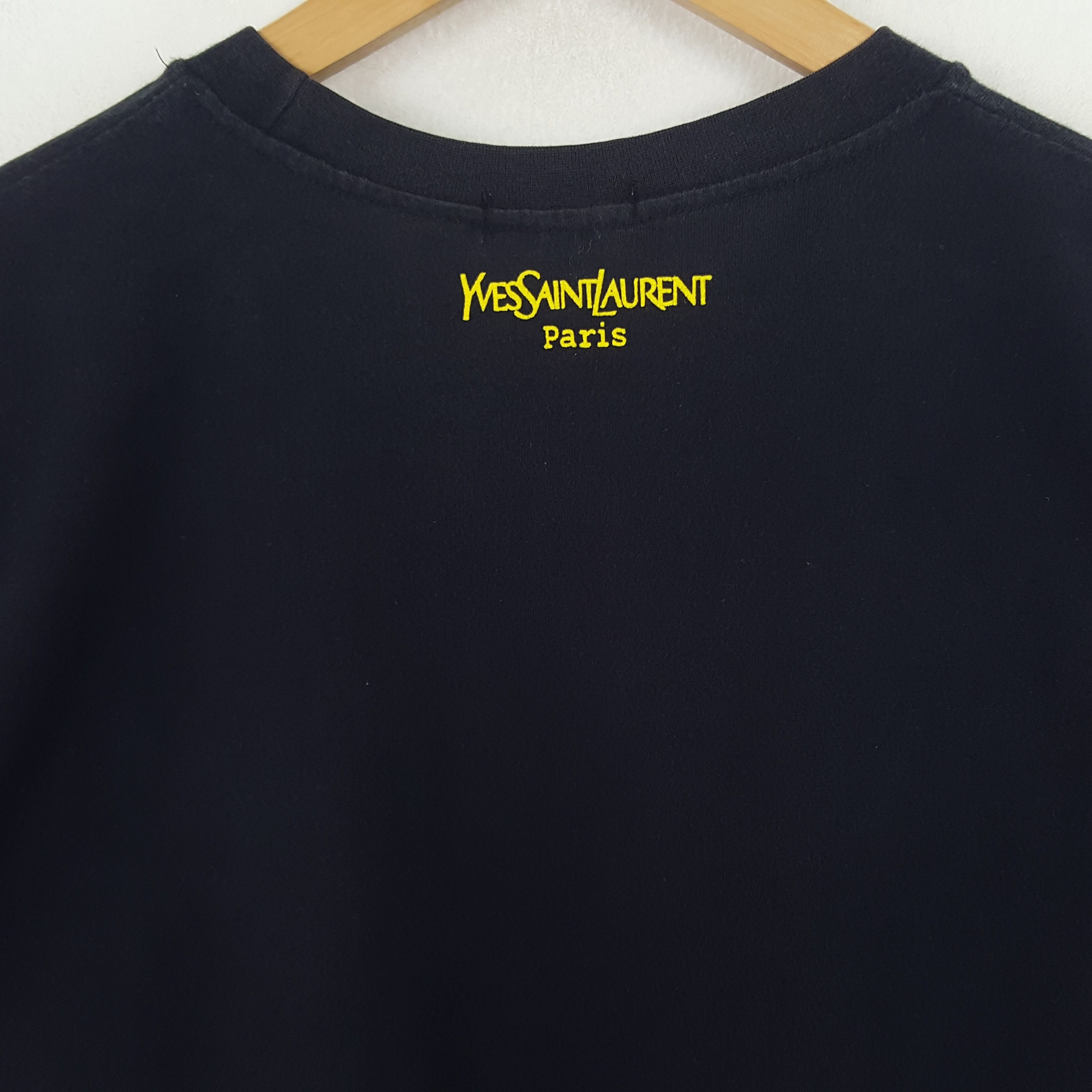 Vintage × Yves Saint Laurent Vintage Yves Saint Laurent Italian Brand Tshirt Size US M / EU 48-50 / 2 - 4 Thumbnail